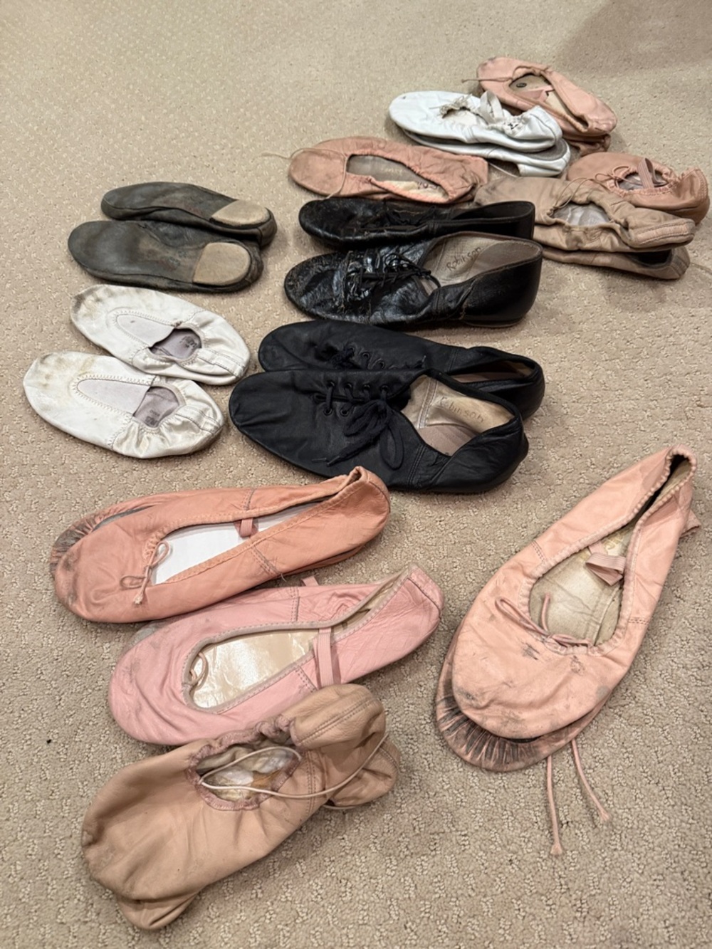 8 ballet, 3 jazz, 1 acrobat